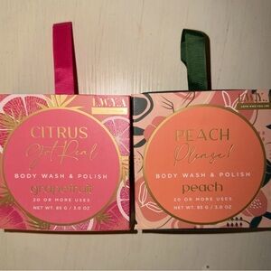 Citrus Got Real Grapefruit Body Wash & Polish & Peach Sponge